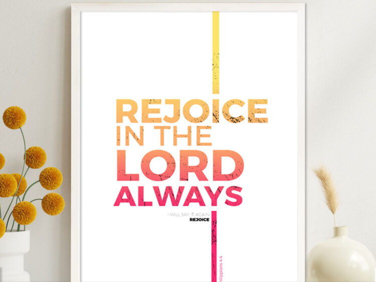Rejoice Poster