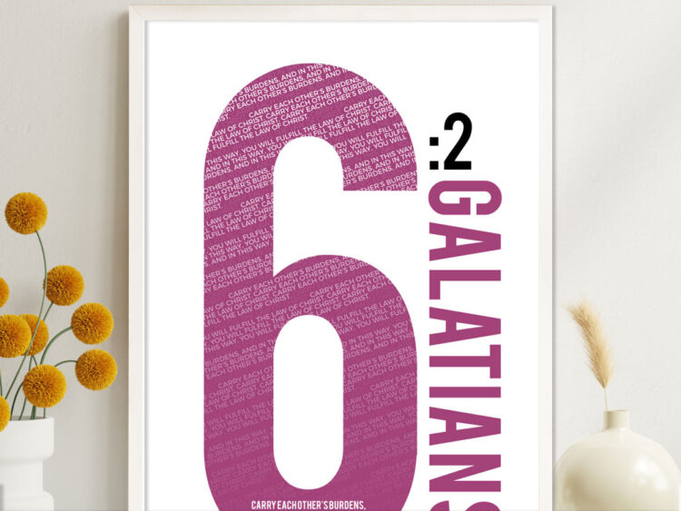 inspirational Bible Poster