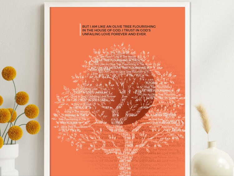 Christian Bible Verse Poster