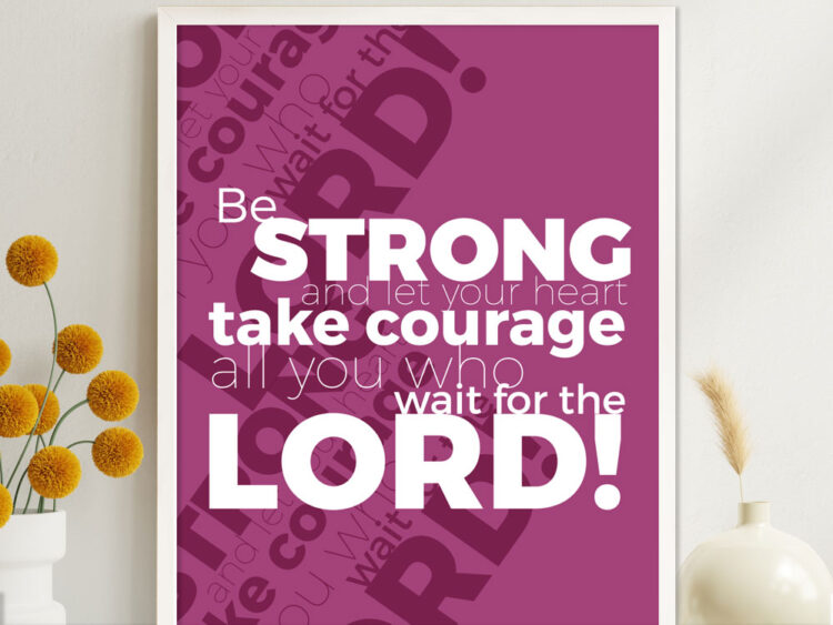 Inspring Christian Poster
