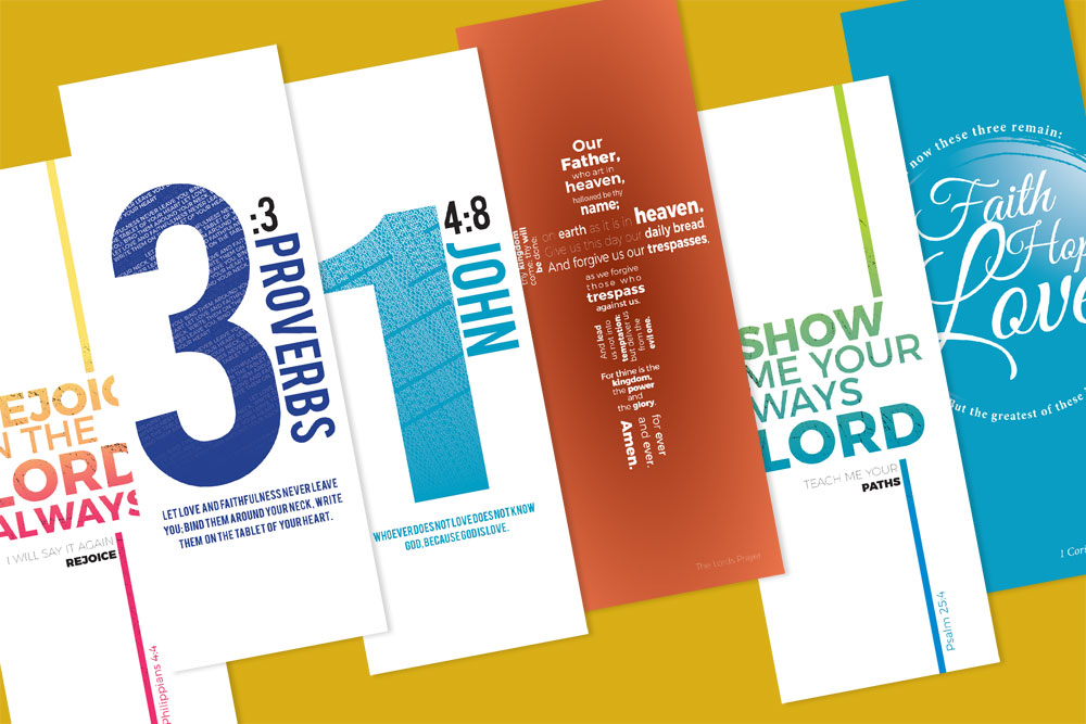 Scripture Book Marks 2 Christian Bible Verse Bookmarks