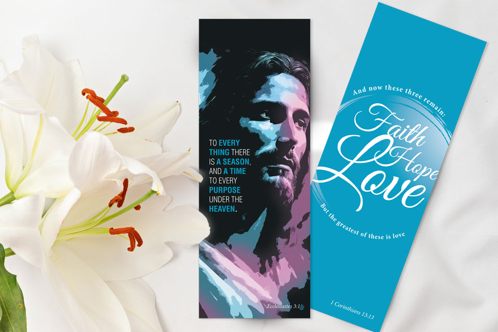 Scripture Book Marks 3 Christian Bookmarks