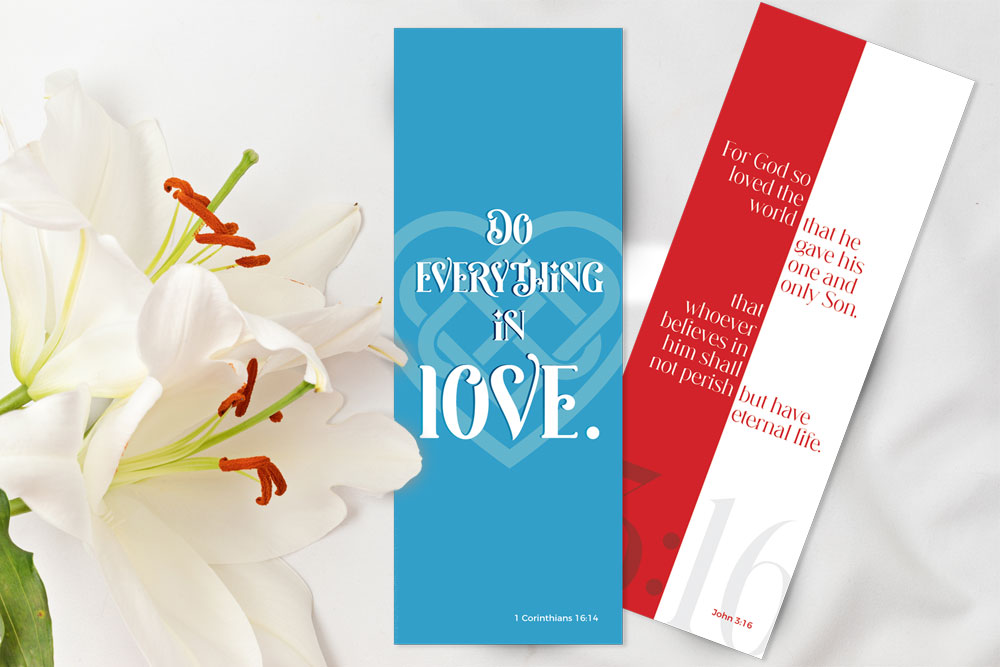 Scripture Book Marks 15 john 3:16 bookmark