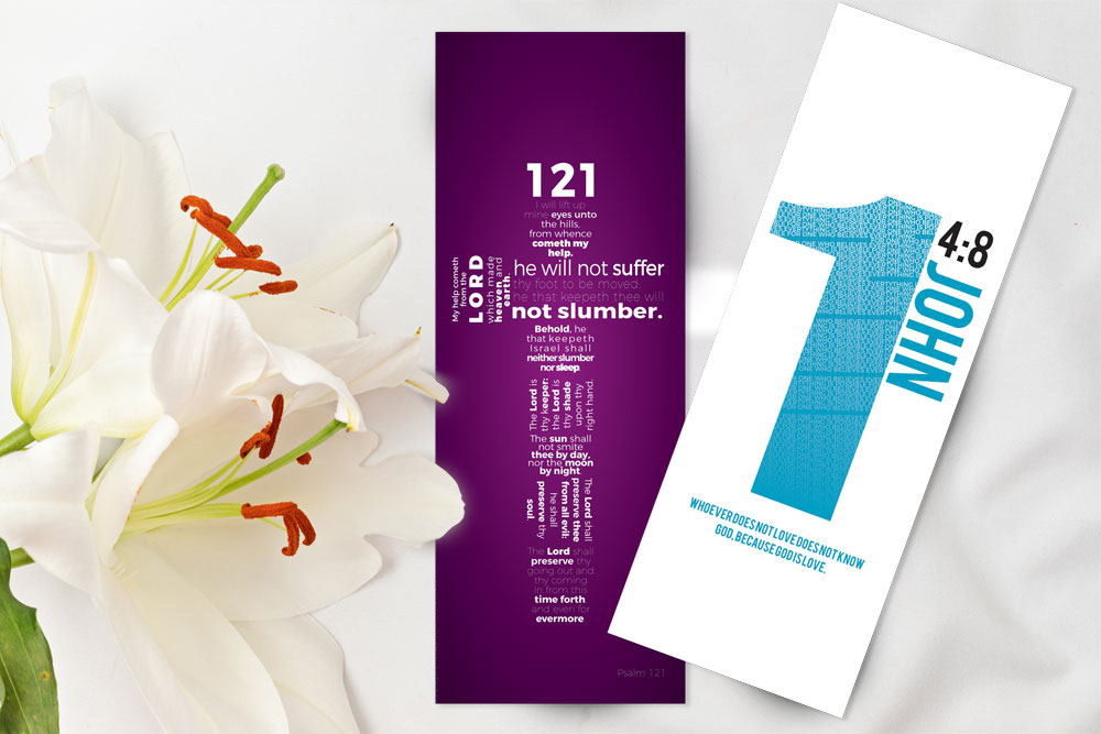 Scripture Book Marks 7 Bible Verse Bookmark
