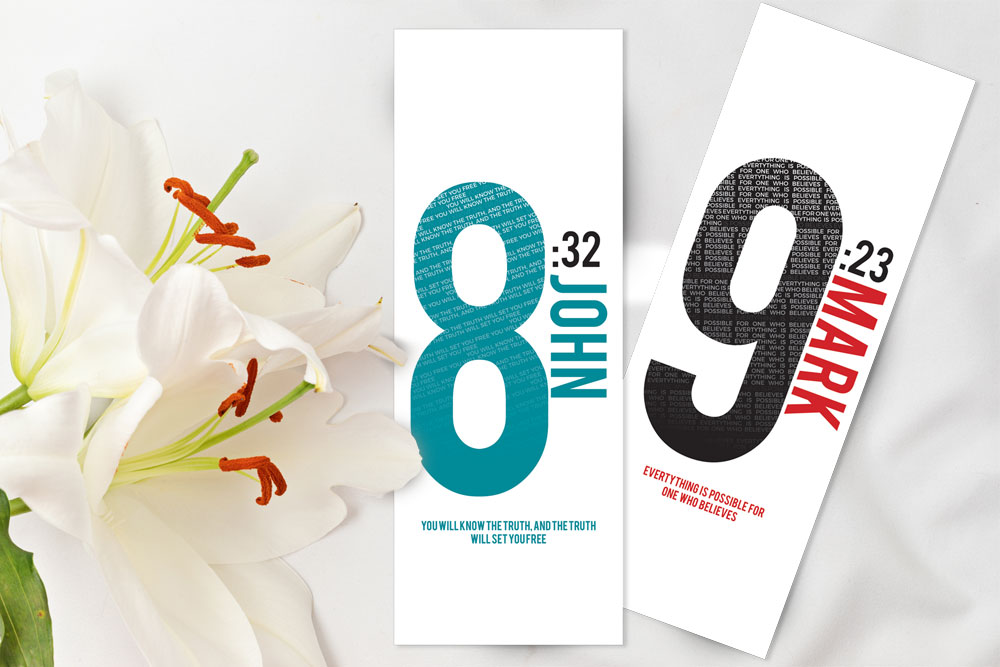 Scripture Book Marks 11 Christian Bookmarks