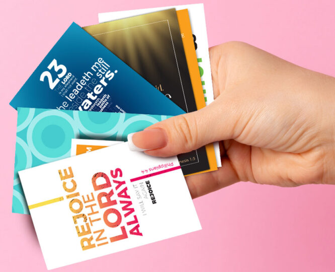 Christian Bible Verse Cards